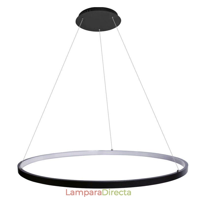 Lámpara colgante circular de acrílico