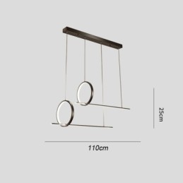 Lámpara colgante minimalista decorativa
