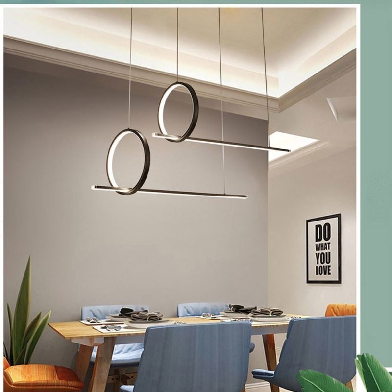 Lámpara colgante minimalista decorativa