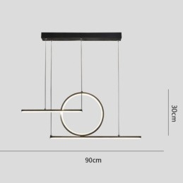 Lámpara colgante minimalista decorativa
