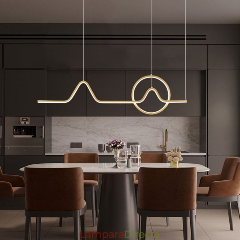 Lámpara colgante minimalista decorativa de 52 W