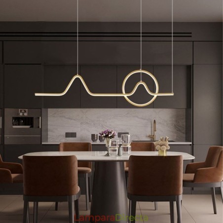 Lámpara colgante minimalista decorativa de 52 W Lámpara colgante minimalista decorativa de 52 W