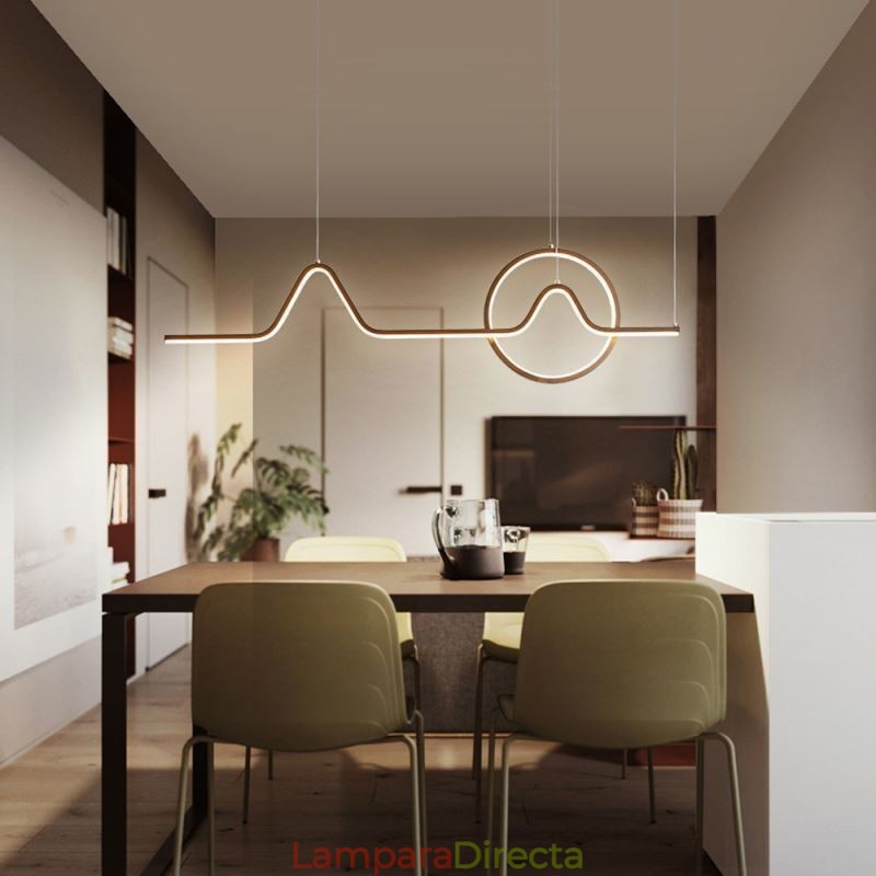Lámpara colgante minimalista decorativa de 52 W