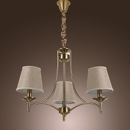 Lámpara de araña de metal de latón estilo cabaña rústica clásica contemporánea moderna para comedor