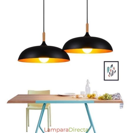 Lámpara colgante moderna minimalista, lámpara decorativa en blanco y negro Lámpara colgante moderna minimalista, lámpara decorativa en blanco y negro