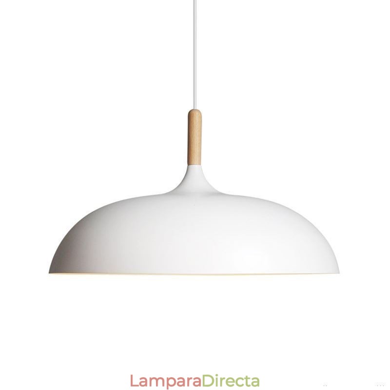 Lámpara colgante moderna con diseño de macarrón colorido