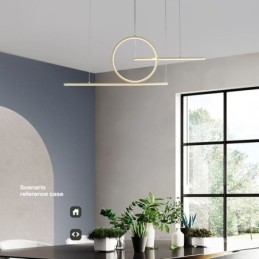 Lámpara colgante minimalista decorativa