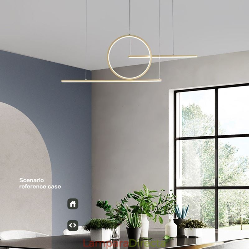 Lámpara colgante minimalista decorativa