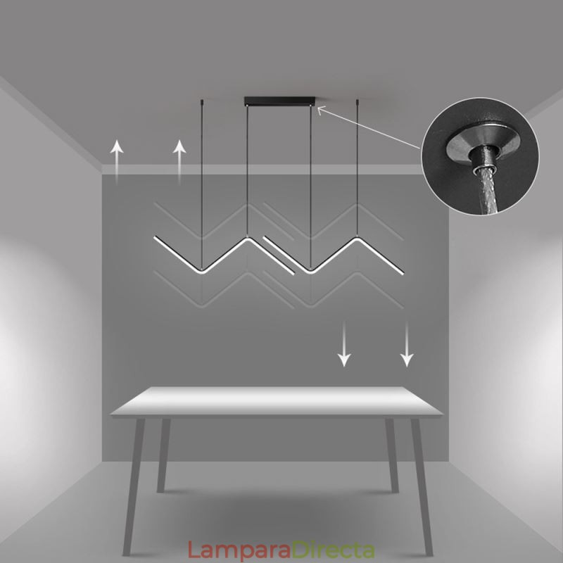 Lámpara colgante minimalista decorativa