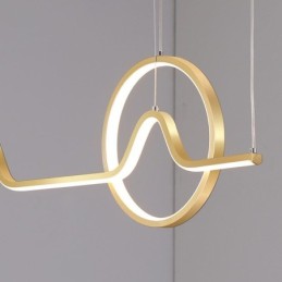 Lámpara colgante minimalista decorativa de 52 W