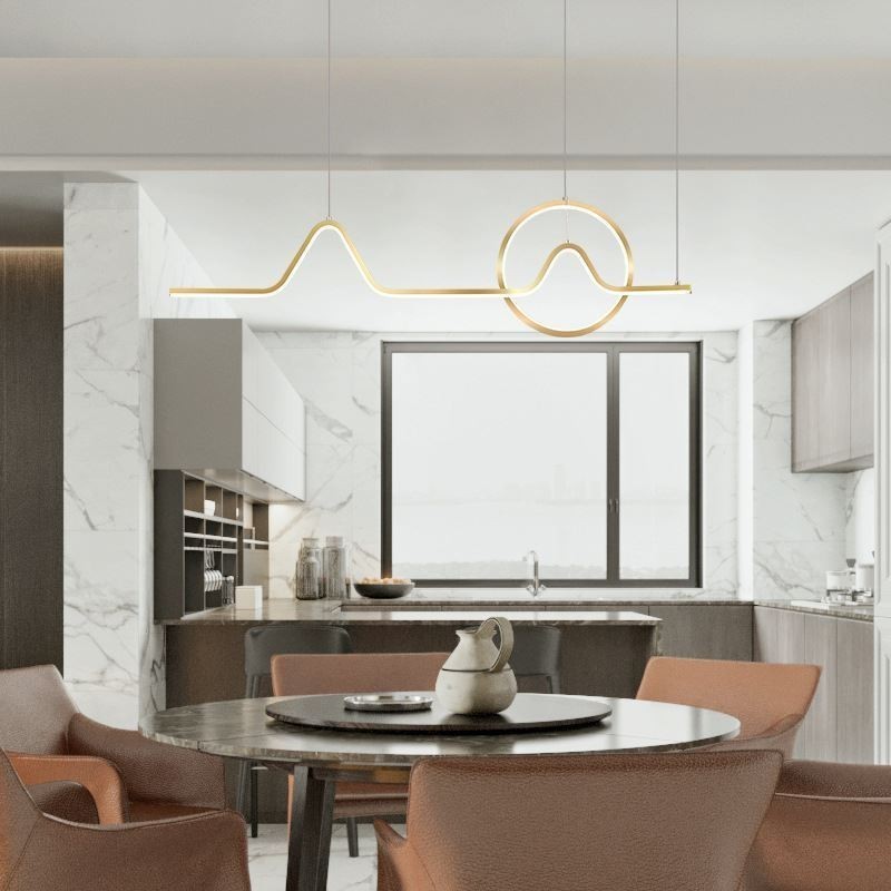 Lámpara colgante minimalista decorativa de 52 W