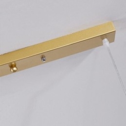 Lámpara colgante de rama minimalista moderna, 4 lámparas, luz decorativa