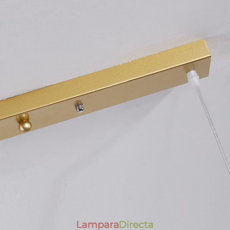 Lámpara colgante de rama minimalista moderna, 4 lámparas, luz decorativa