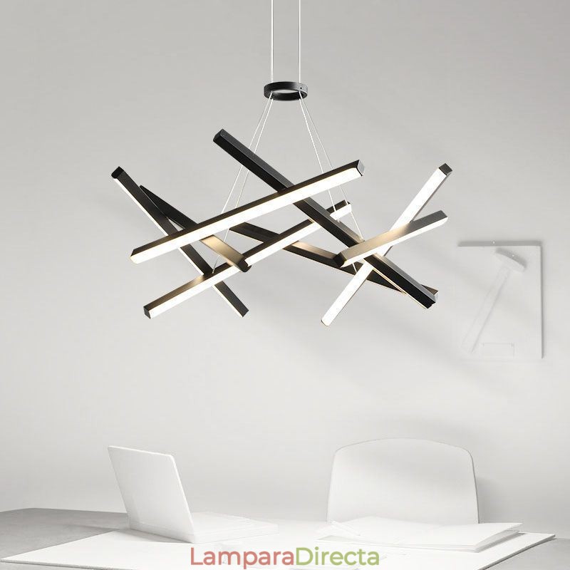 Lámpara colgante moderna y sencilla de gel de sílice con forma de nido de pájaro