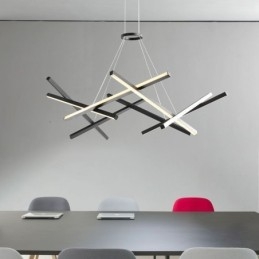 Lámpara colgante moderna y sencilla de gel de sílice con forma de nido de pájaro