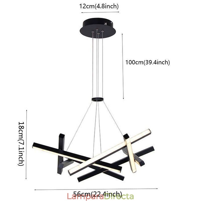 Lámpara colgante moderna y sencilla de gel de sílice con forma de nido de pájaro