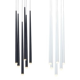 Lámpara colgante de 6 luces Meteorer