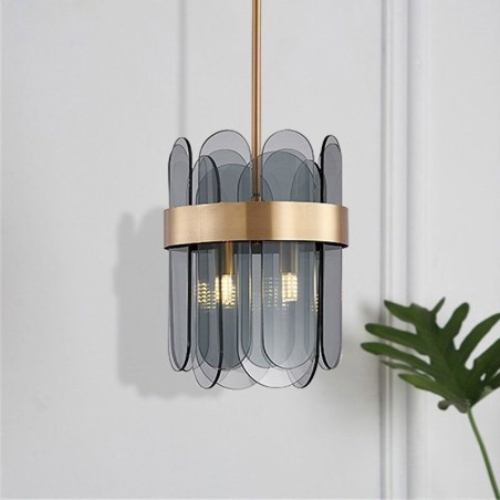 Iluminación colgante de vidrio moderna Iluminación colgante de vidrio moderna
