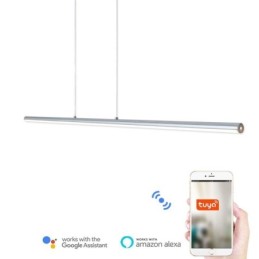 Lámpara colgante nórdica acrílica cilíndrica creativa