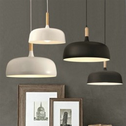 Lámpara colgante nórdica, lámpara individual ajustable, iluminación cálida para el hogar
