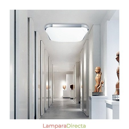 Lámpara empotrada moderna y contemporánea de metal galvanizado Lámpara empotrada moderna y contemporánea de metal galvanizado