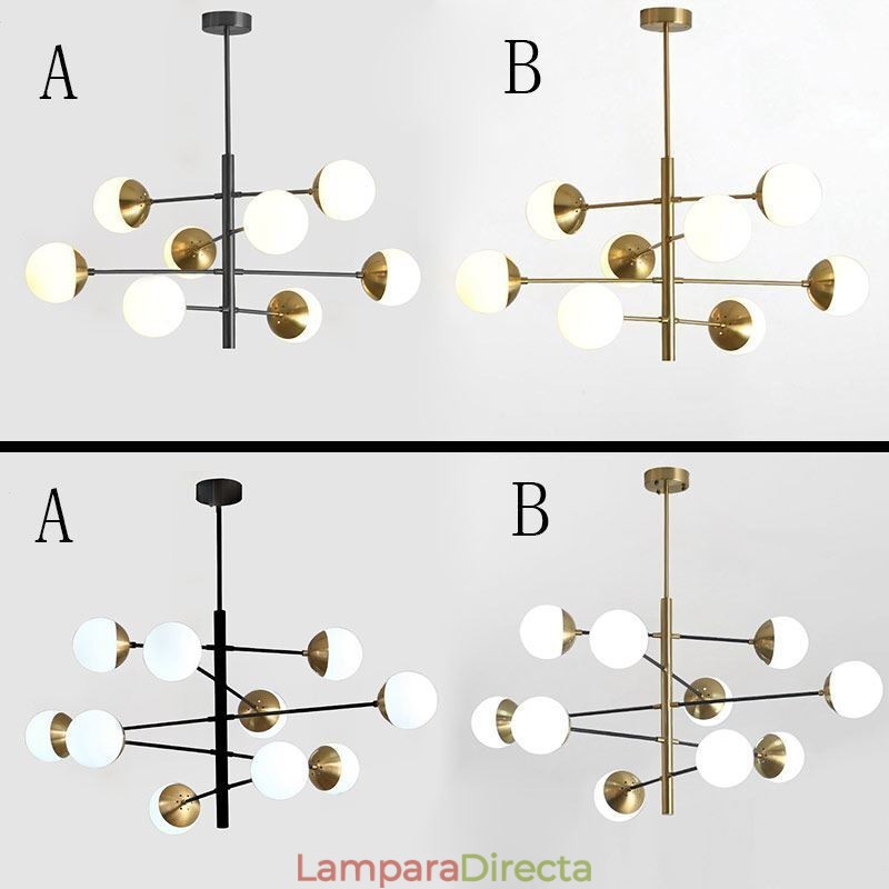 Lámpara colgante contemporánea Magic Bean Sputnik