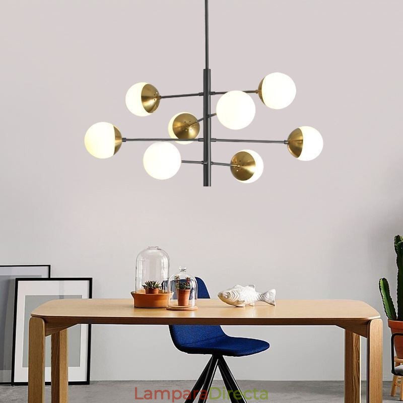 Lámpara colgante contemporánea Magic Bean Sputnik