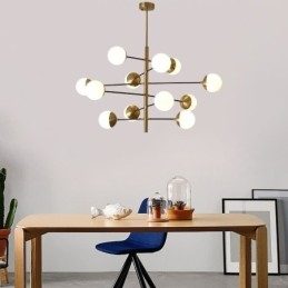 Lámpara colgante contemporánea Magic Bean Sputnik