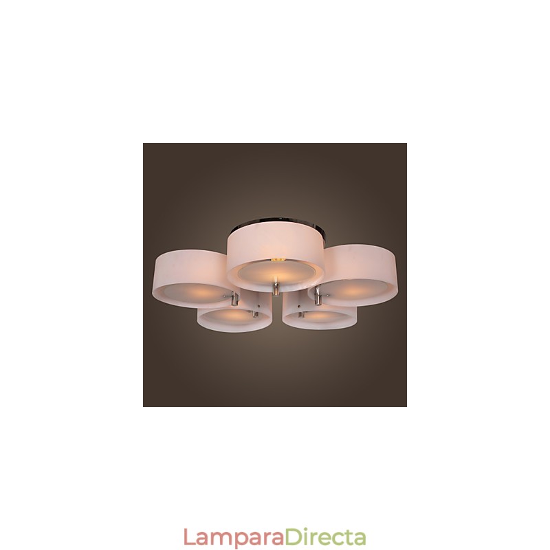 Lámpara de araña moderna de 5 luces