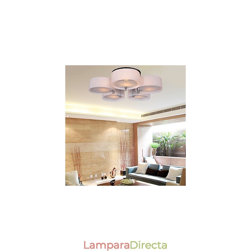 Lámpara de araña moderna de 5 luces