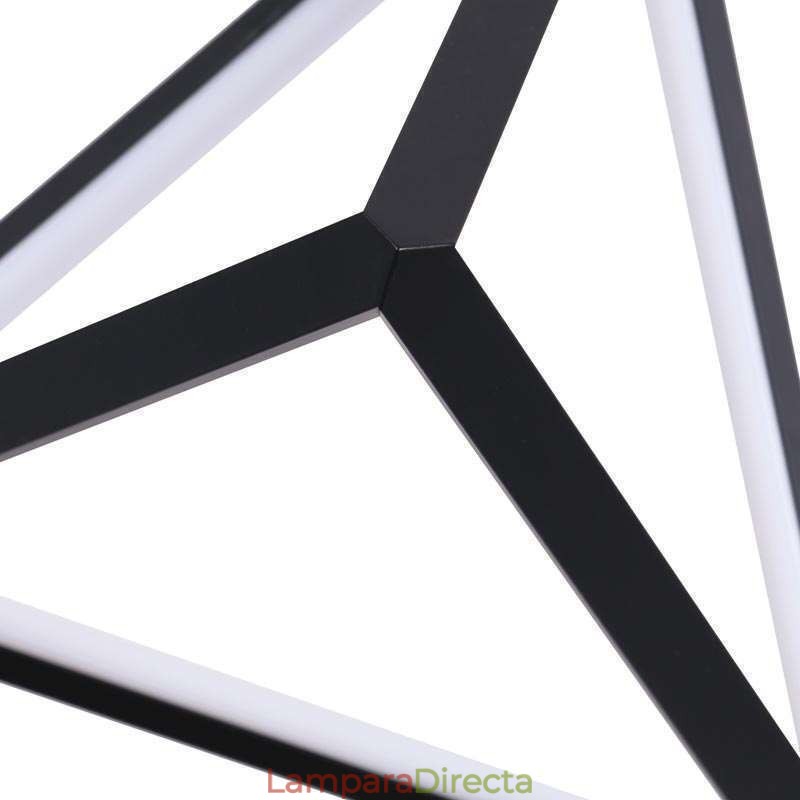Lámpara colgante posmoderna con forma de triángulo geométrico, lámpara creativa, iluminación