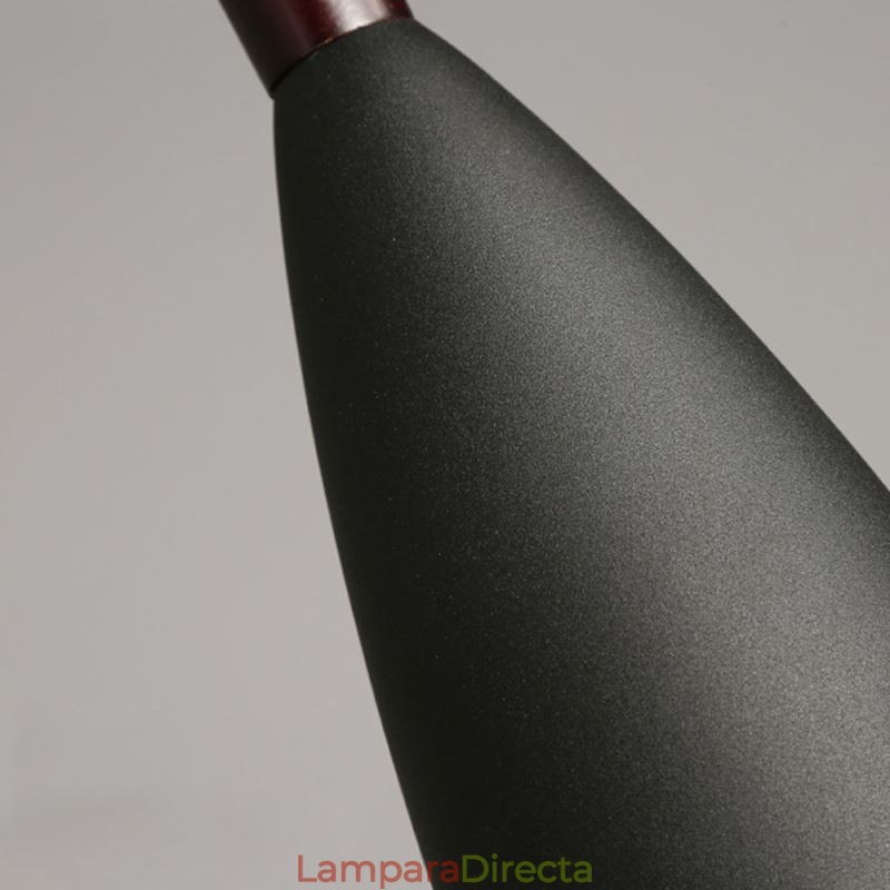 Lámpara colgante moderna y sencilla de tres luces, lámpara creativa de aluminio para cafetería.