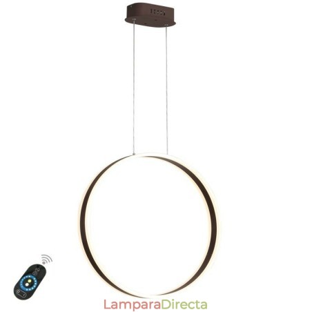 Lámpara colgante nórdica con forma de anillo acrílico Lámpara colgante nórdica con forma de anillo acrílico