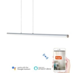 Lámpara colgante nórdica acrílica cilíndrica creativa