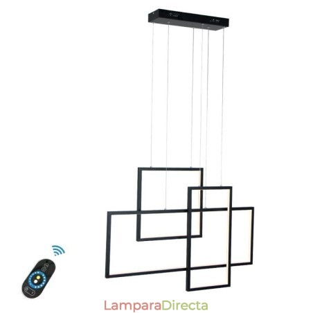 Lámpara colgante nórdica Lámpara colgante geométrica cuadrada Lámpara colgante nórdica Lámpara colgante geométrica cuadrada