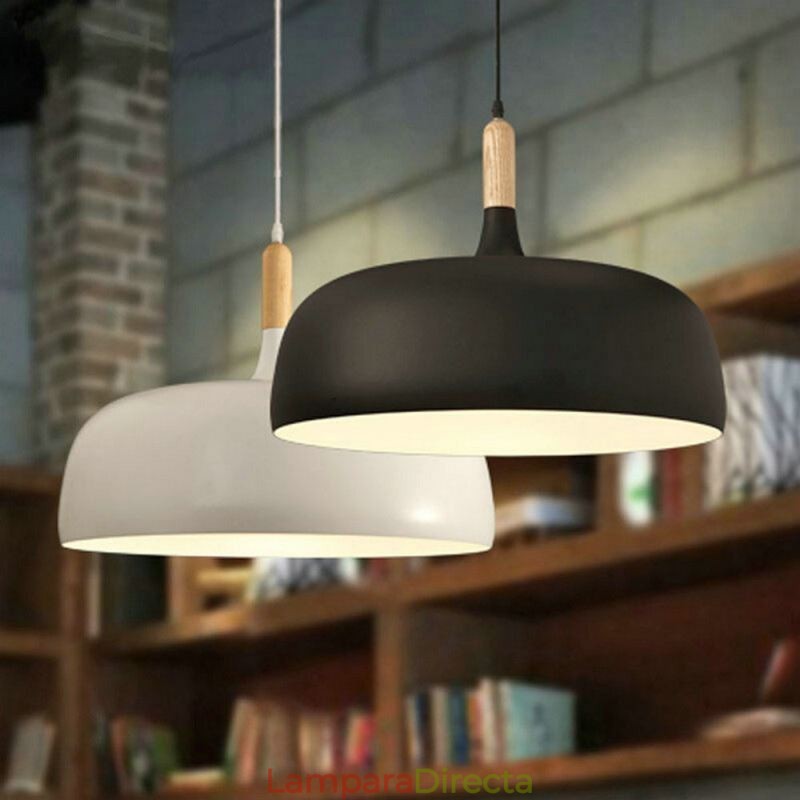 Lámpara colgante nórdica, lámpara individual ajustable, iluminación cálida para el hogar