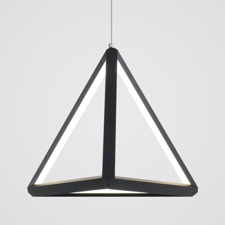 Lámpara colgante posmoderna con forma de triángulo geométrico, lámpara creativa, iluminación Lámpara colgante posmoderna con forma de triángulo geométrico, lámpara creativa, iluminación