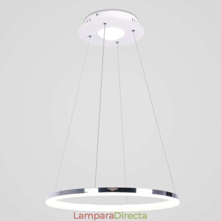 Lámpara colgante moderna de acrílico circular de 40 cm Lámpara colgante moderna de acrílico circular de 40 cm