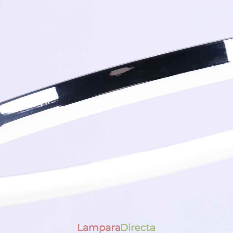 Lámpara colgante moderna de acrílico circular de 40 cm