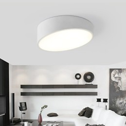 Lámpara de cúpula cilíndrica de hierro forjado, creativa, contemporánea y contraída