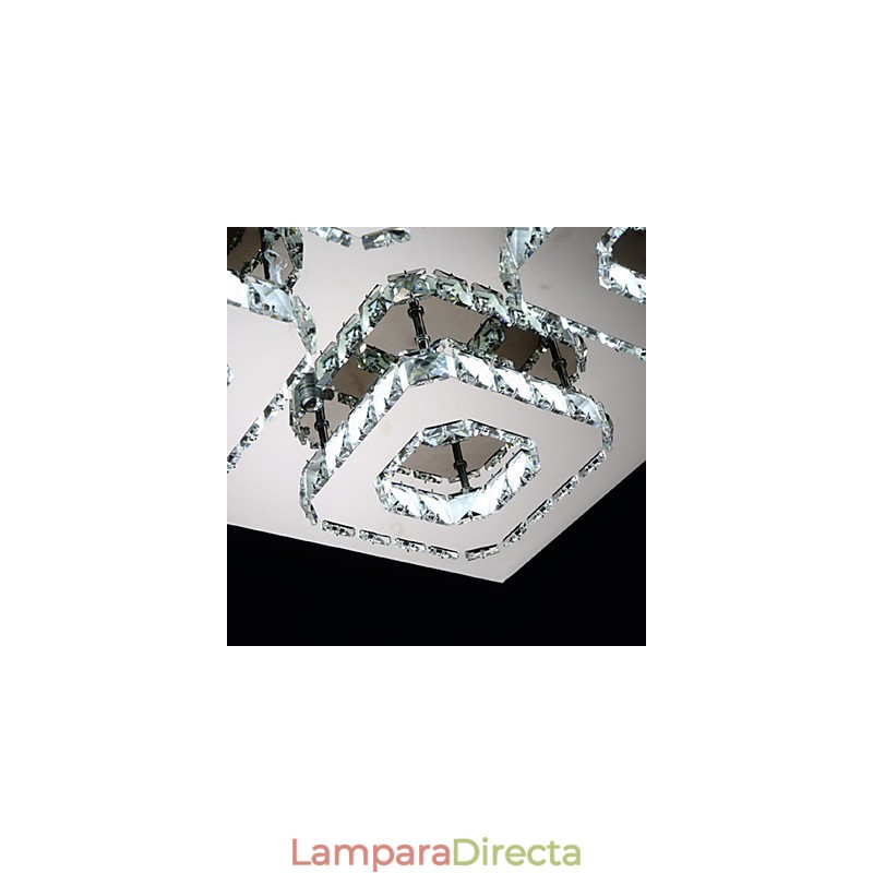 Lámpara empotrada moderna y contemporánea de metal galvanizado