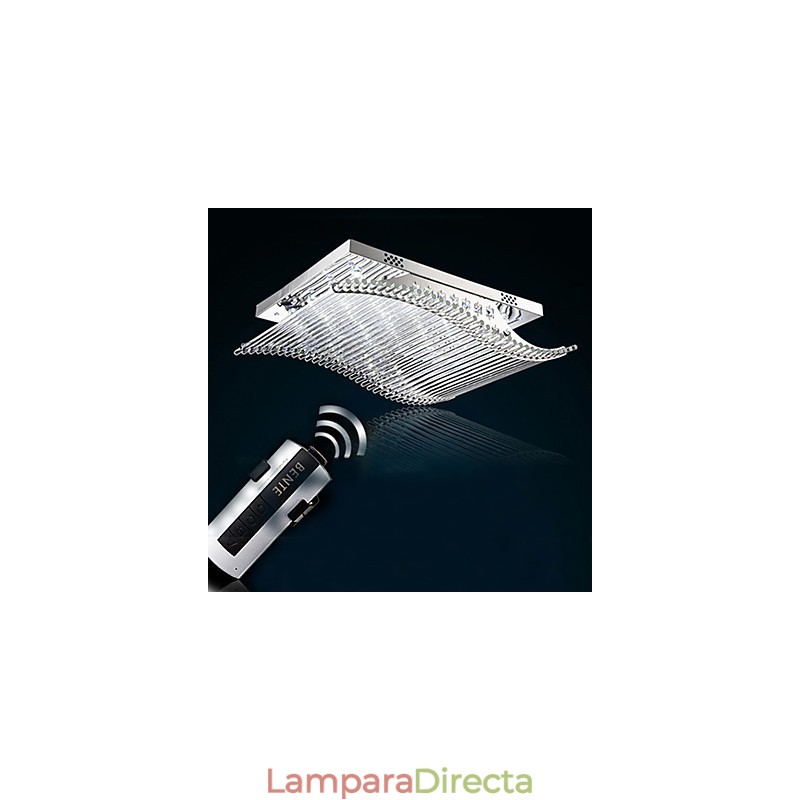 Lámpara de techo de cristal contemporánea moderna