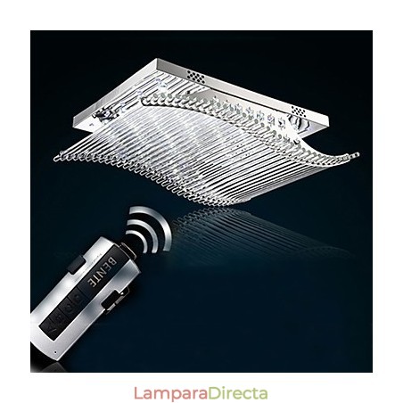 Lámpara de techo de cristal contemporánea moderna Lámpara de techo de cristal contemporánea moderna