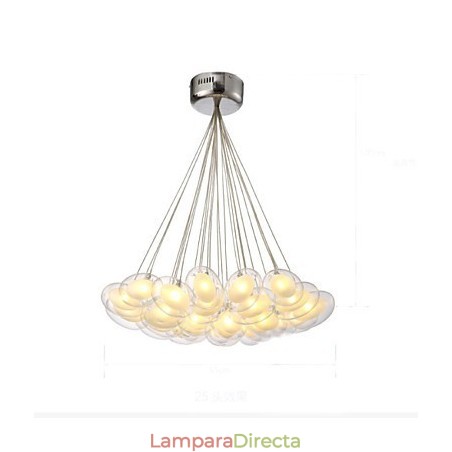 Lámpara de araña de 22 luces G4 Retrofit moderna contemporánea