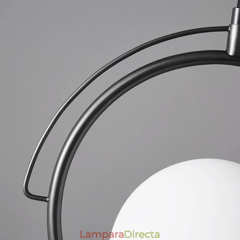 Lámpara colgante de bola de cristal para decoración del hogar