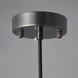 Lámpara colgante de bola de cristal para decoración del hogar