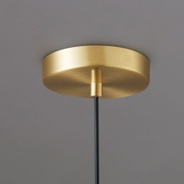 Lámpara colgante moderna y sencilla de cristal