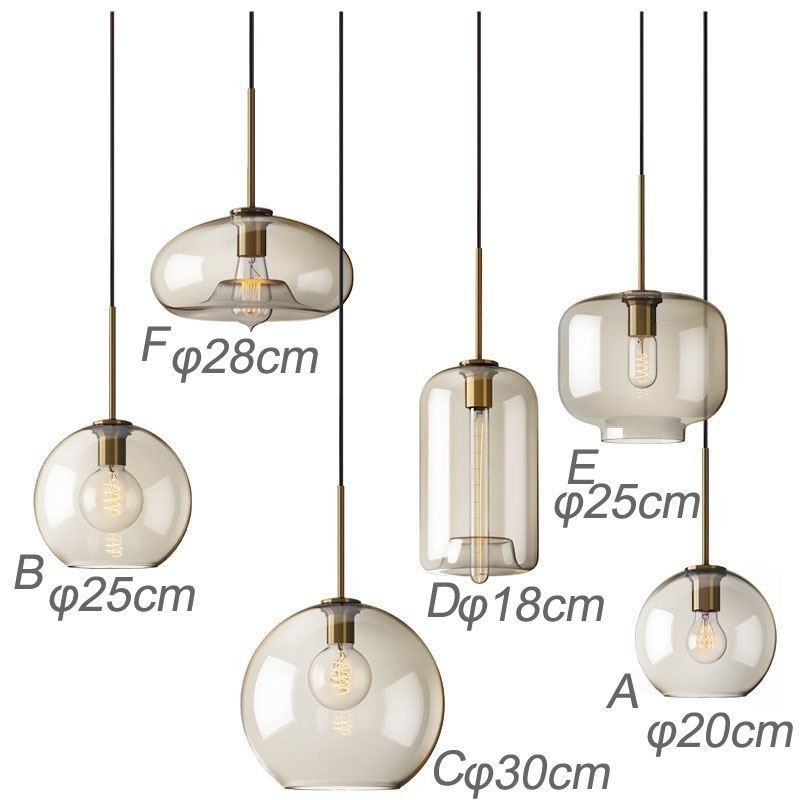 Lámpara colgante clásica de cristal de 3 luces, accesorio de iluminación para cafetería