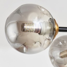 Lámpara de techo de cristal moderna de 6 luces Magic Bean