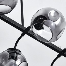 Lámpara colgante Magic Bean con globo de cristal